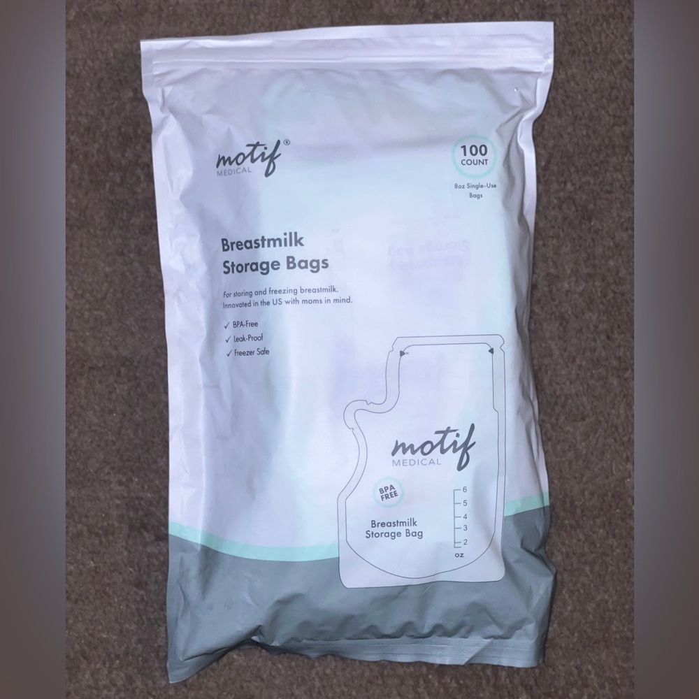 Motif Breastmilk Storage Bags